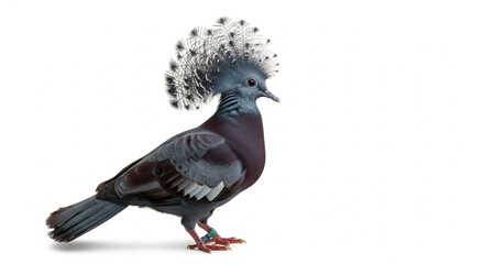 pigeon isolated on white background