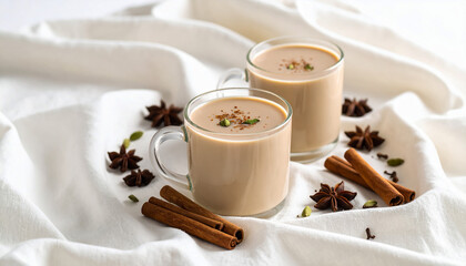 Masala chai tea spiced beverage cinnamon star anise