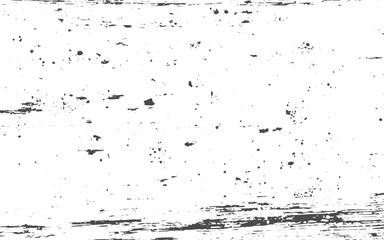 Distressed grain texture vector illustration dirt messy splash overlay and black and white Dust distress grungy effect paint. Vertical scratch rustic surface effect monochrome texture composed dust. 