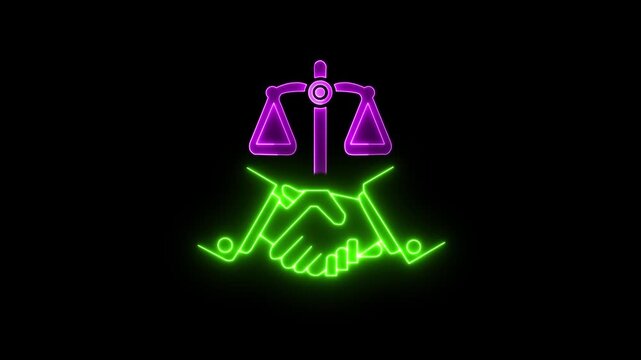 Business ethics and corporate responsibility concept for integrity, accountability, teamwork, fair practices, and ethical standards in corporate environments. Ethics icon on transparent background
