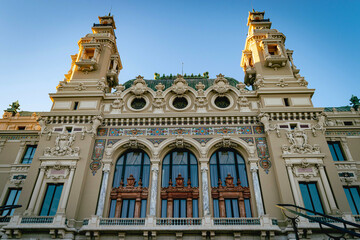 Fototapeta premium Montecarlo Casino facade view 