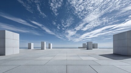 Fototapeta premium modern building in the city