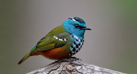 Obraz premium blue tit on a branch