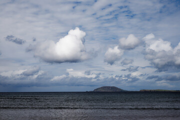 clouds over the sea