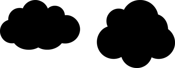 Black clouds vector, clouds art, clouds vector art design, Vector of clouds art, clouds isolated