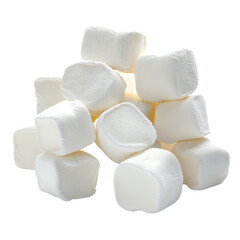 Heap of Fluffy White Marshmallows
