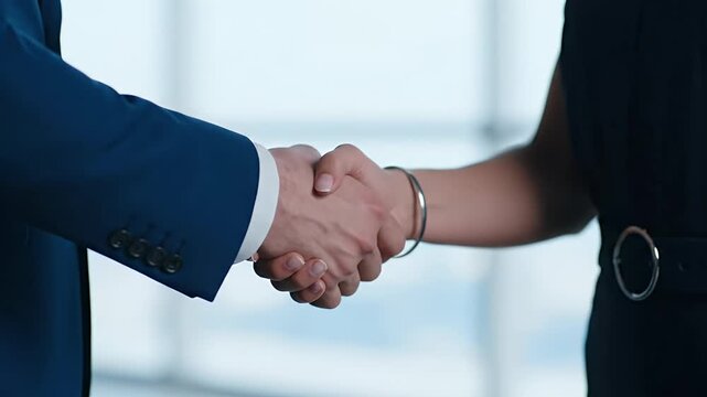 Business Handshake Agreement Deal Success Partnership Corporate Meeting Close Deal