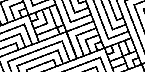lines (zigzag, chevron). Rhomboid scales. Optical illusion effect. Geometric tile in op art. Vector illusive background.