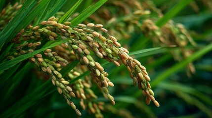 close up of wheat ears