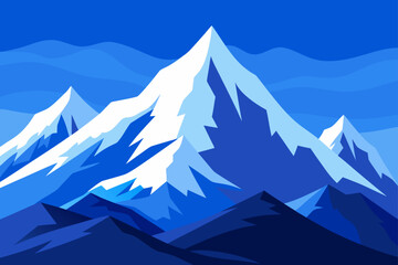 mountain landscape with mountains