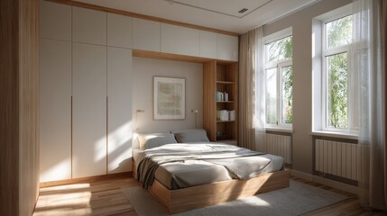 interior of a bedroom
