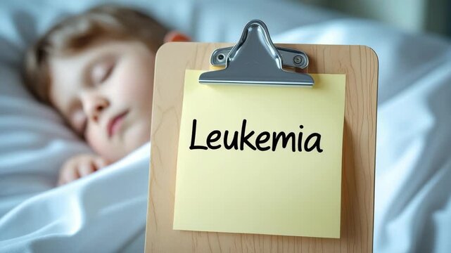 Raising awareness for childhood leukemia hospital room health campaign intimate setting close-up compassionate care