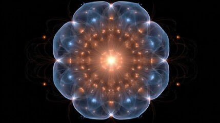Obraz premium abstract fractal background