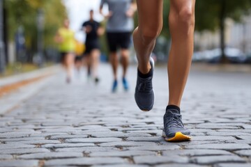 Fototapeta premium walking on the street