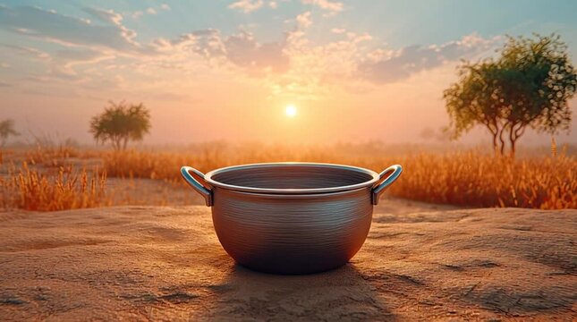 Worldfood global, global hunger cooking pot footage for food day, download global hunger cooking pot stock video for awareness, cinematic global hunger cooking pot scene in HD