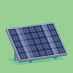 Large Solar Panel Array for Clean Renewable Energy Generation Sustainable Technology and Eco-Friendly Power Solution for a Green Future