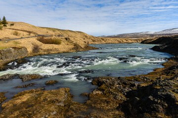 Blanda river in north Iceland