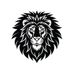 lion head vector illustration