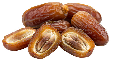 dates isolated on white background