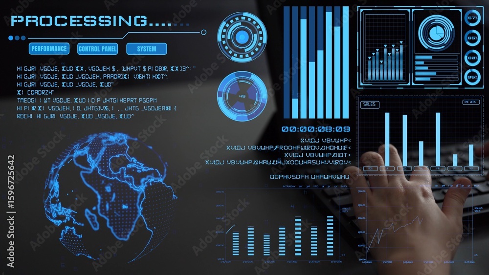 Poster data analytics and big data strategy for real-time analytics, predictive data modeling, business int