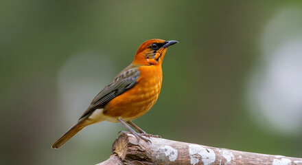 Fototapeta premium robin on a branch