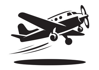 plane logo silhouette vector, aircraft logo silhouette vector, airplane silhouette vector illustration design, airliner silhouette vector logo, flying plane logo silhouettes vector on white background