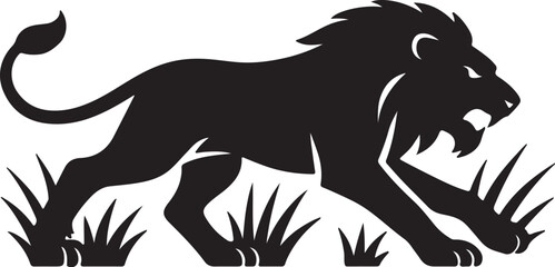 lion vector art  সিংহ 