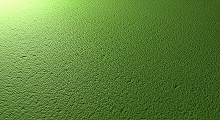 Textured green surface with a bright light source illuminating the upper left corner creating a gradient effect