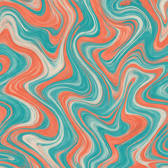 abstract seamless pattern with waves