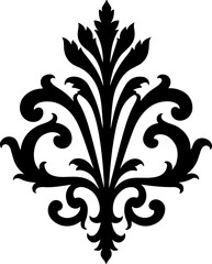  Ornamental Damask Vector Set bundle