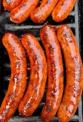 Wurst auf dem Grill