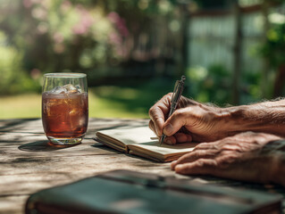 Journaling in the Garden
