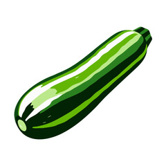 Zucchini vegetable vector illustration with fresh design for culinary and healthy diet	