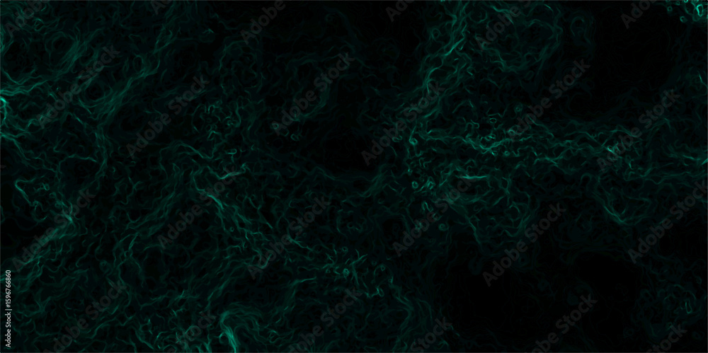 Aufkleber abstract dark, background featuring intricate, organic, vein-like patterns in deep green tones. glow