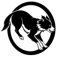 wolf head silhouette