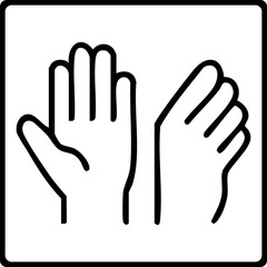 This image is a black silhouette icon of a person in a wheelchair, symbolizing accessibility for individuals with physical disabilities.