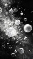 Bubbles in Monochrome