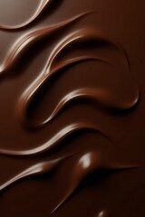 Gourmet Chocolate Dessert with Fruit Candy Topping
