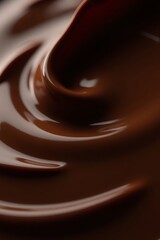 Gourmet Chocolate Dessert with Fruit Candy Topping
