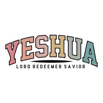 Vintage Yeshua Sweatshirt, Christian Yeshua Sweatshirt, Religious Sweatshirt, Aesthetic Faith Clothing, Jesus Apparel, Bible Verse Sweater
