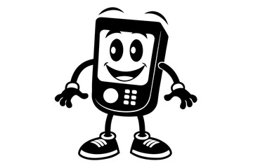 funny cartoon phone