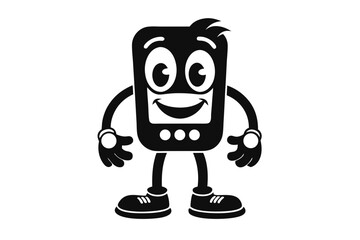 funny mobile phone cartoon
