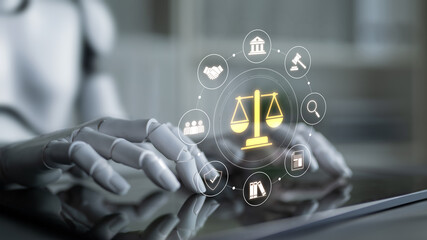 AI supports justice by automating legal research, analyzing case data, ensuring compliance, and...