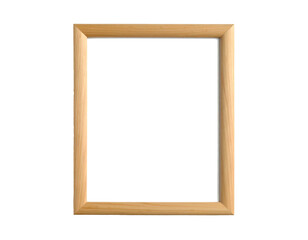 Obraz premium wooden picture frame isolated 