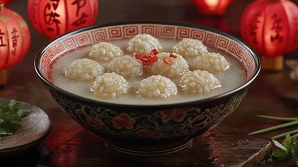 Delectable Rice Ball Soup: A Culinary Delight