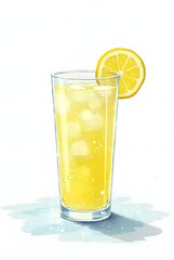 glass of lemonade