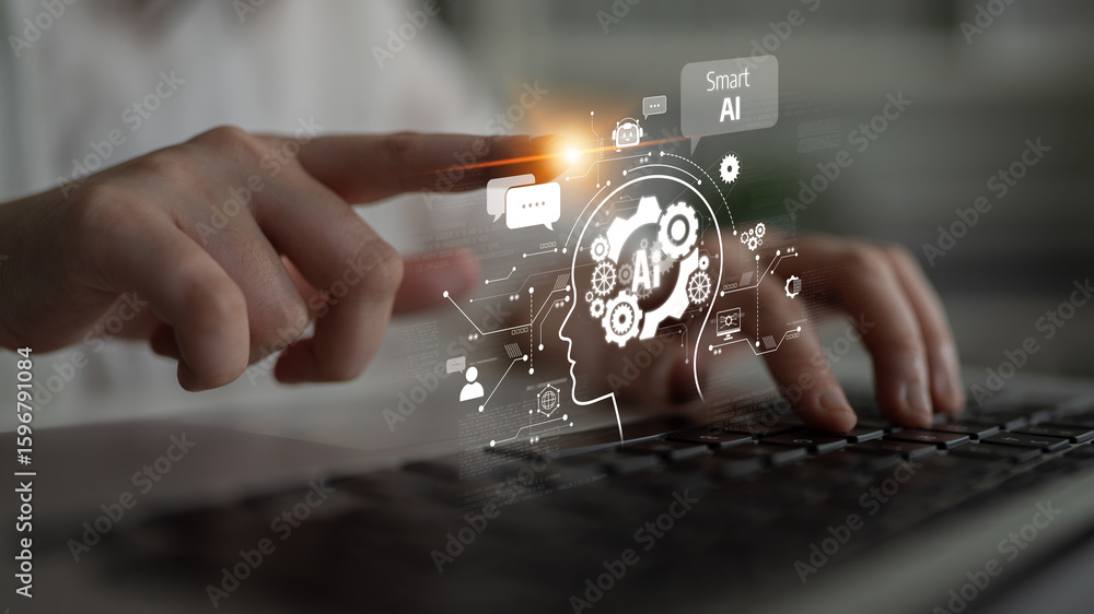 Poster ai assistant with llm, big data, machine learning, and generative ai powers prompt engineering and s