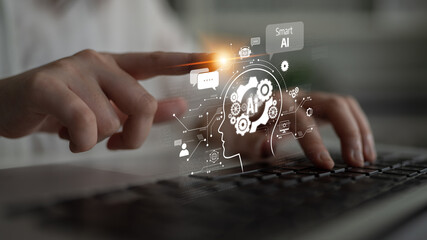 AI assistant with LLM, big data, machine learning, and generative AI powers prompt engineering and...