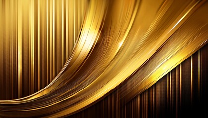 abstract gold vector background with stripes