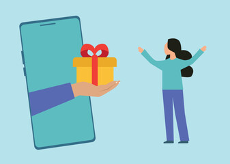 Referral rewards and loyalty marketing program, Earning points and collect to get bonus